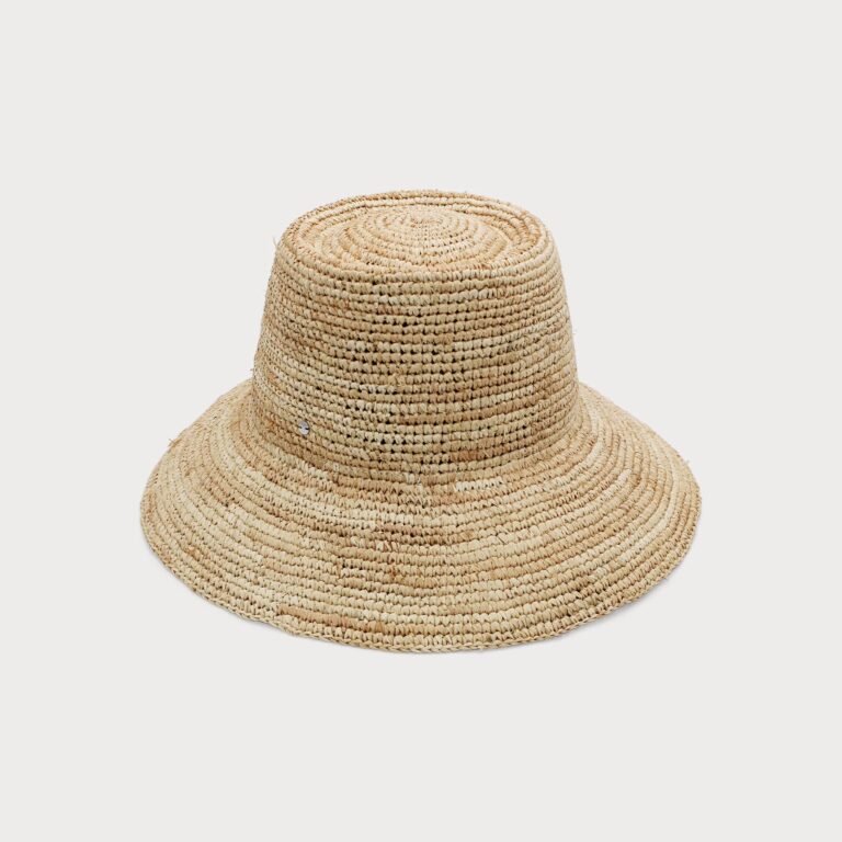 Ace of Something - Aelia Crochet Bucket Hat - Natural