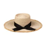 The Ventura - Straw Boater Hat in Natural