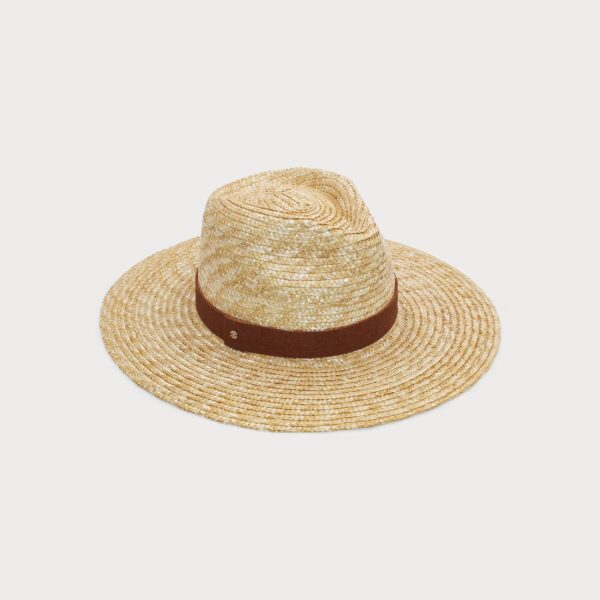 Ace of Something - Zephyr Straw Fedora - Natural