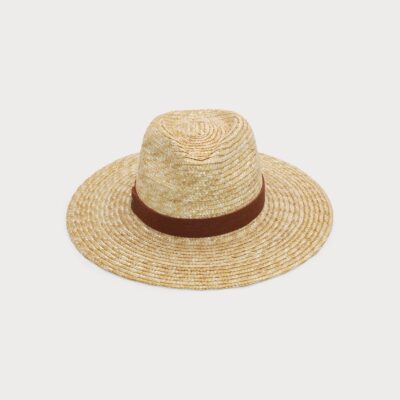 Ace of Something - Zephyr Straw Fedora - Natural