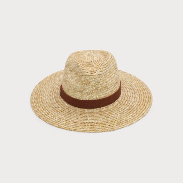 Ace of Something - Zephyr Straw Fedora - Natural