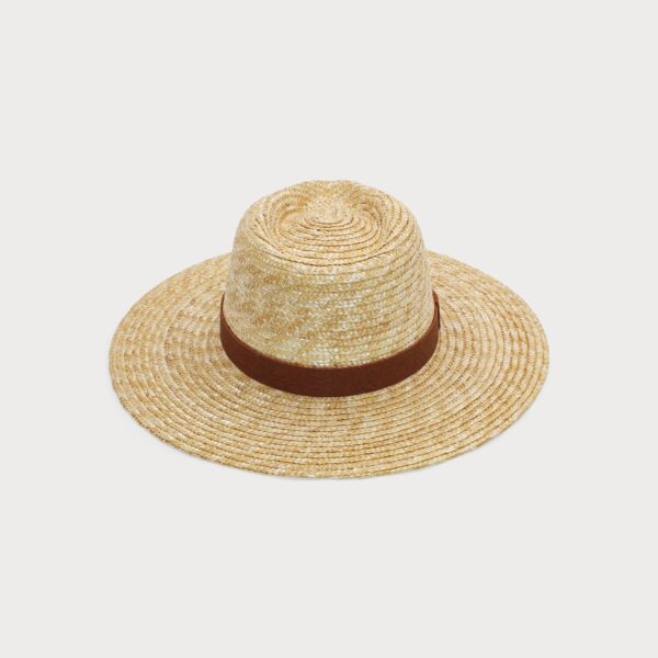 Ace of Something - Zephyr Straw Fedora - Natural