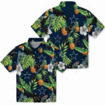 Toucan Hibiscus Pineapple Blue Green Dallas Cowboys Hawaiian Shirt