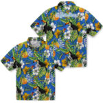 Customized Tropical Toucan Blue Green UCLA Bruins Hawaiian Shirt