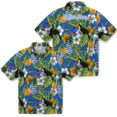 Customized Tropical Toucan Blue Green UCLA Bruins Hawaiian Shirt