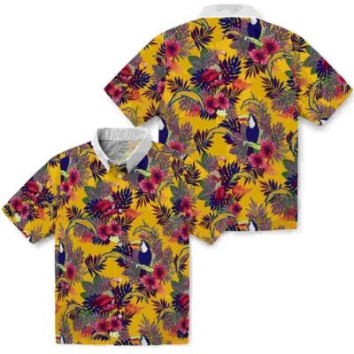 Floral Toucan Blue Red Los Angeles Chargers Hawaiian Shirt