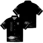 Beach Sunset Black Las Vegas Raiders Hawaiian Shirt