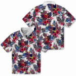 Floral Toucan Royal Blue Red Kansas City Royals Hawaiian Shirt