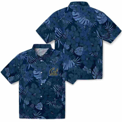 Jungle Vibes Blue California Golden Bears Hawaiian Shirt