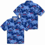Coastal Palms Blue Buffalo Bills Hawaiian Shirt