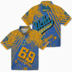 Customized Star Stripes Blue UCLA Bruins Hawaiian Shirt