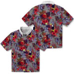Floral Toucan Blue Red Colorado Rockies Hawaiian Shirt