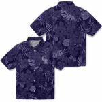 Jungle Vibes Blue Colorado Rockies Hawaiian Shirt