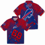 Customized Star Stripes Blue Buffalo Bills Hawaiian Shirt