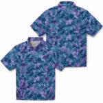Leafy Pattern Blue Buffalo Bills Hawaiian Shirt