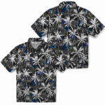 Palm Pattern Blue Black California Golden Bears Hawaiian Shirt